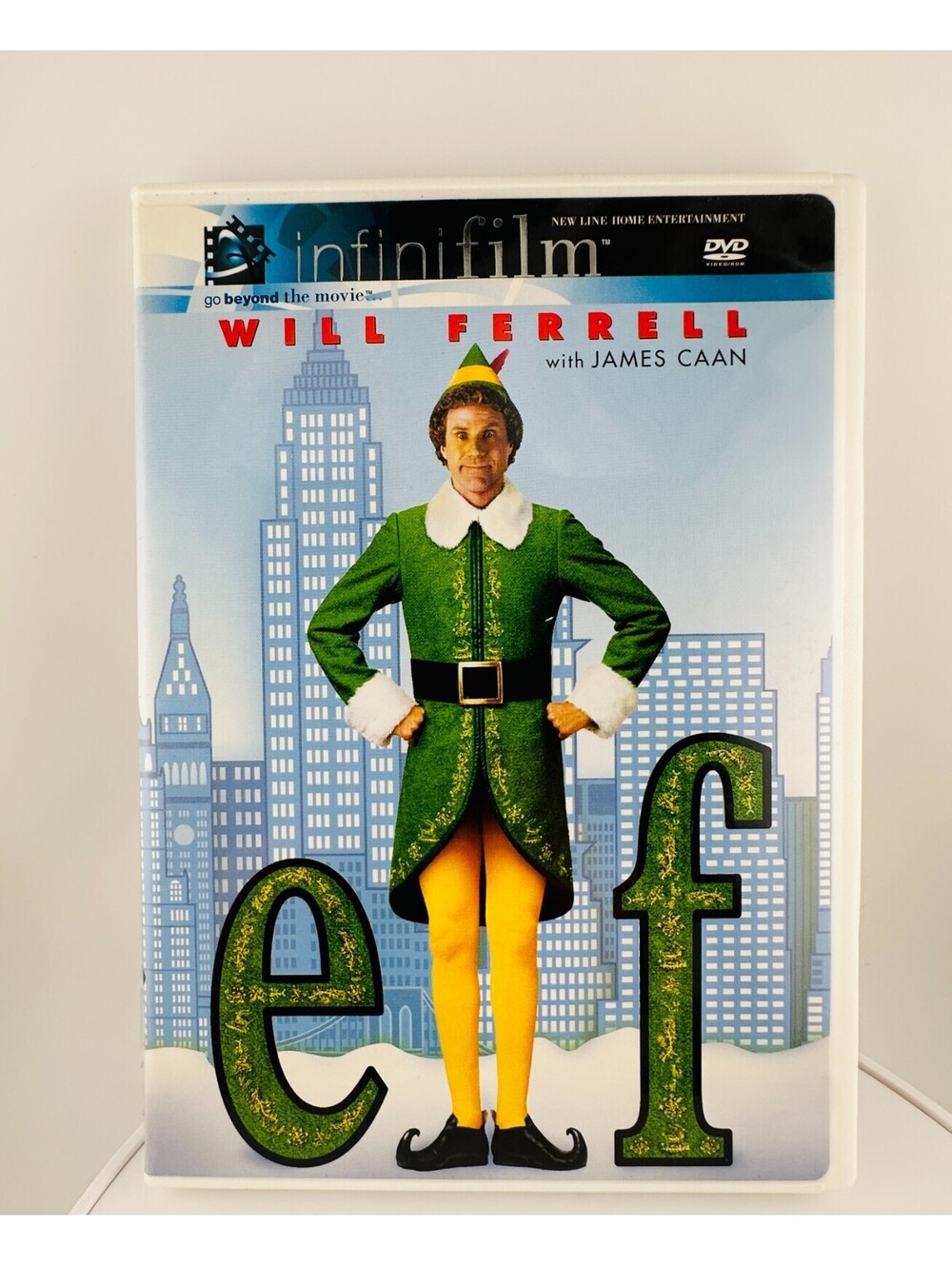 Elf (DVD, 2003, Infinifilm Edition) Will Ferrell Christmas Comedy